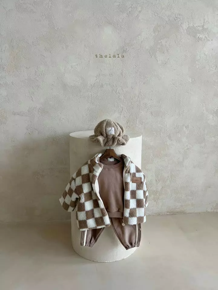 Lala - Korean Children Fashion - #minifashionista - Line Top Bottom Set - 6