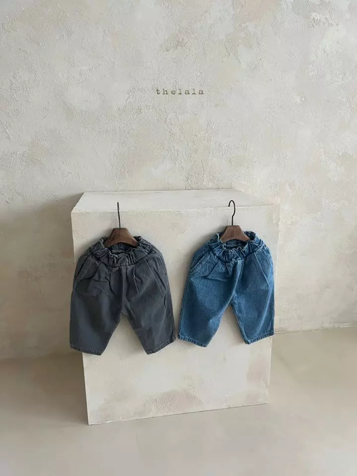 Lala - Korean Children Fashion - #minifashionista - Fleece Jeans - 7