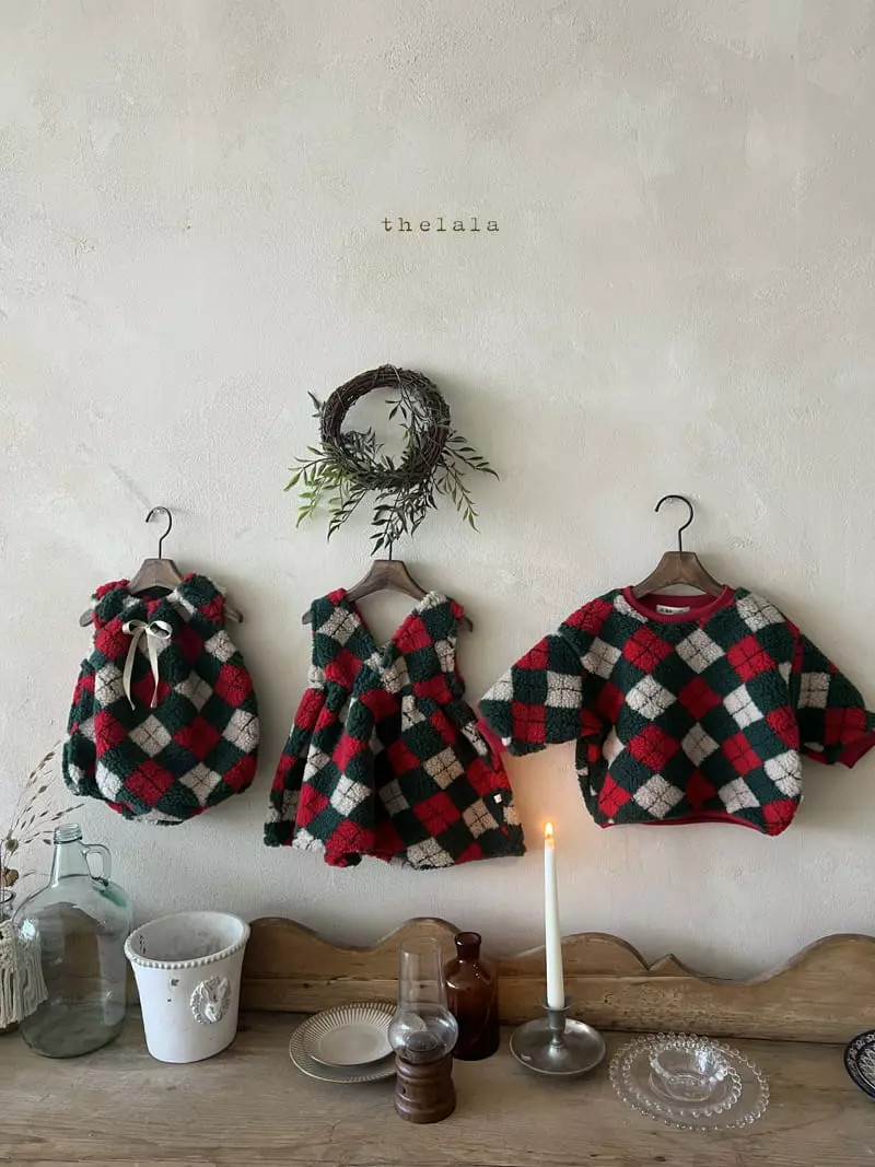 Lala - Korean Children Fashion - #minifashionista - Chiristmas One-piece - 4