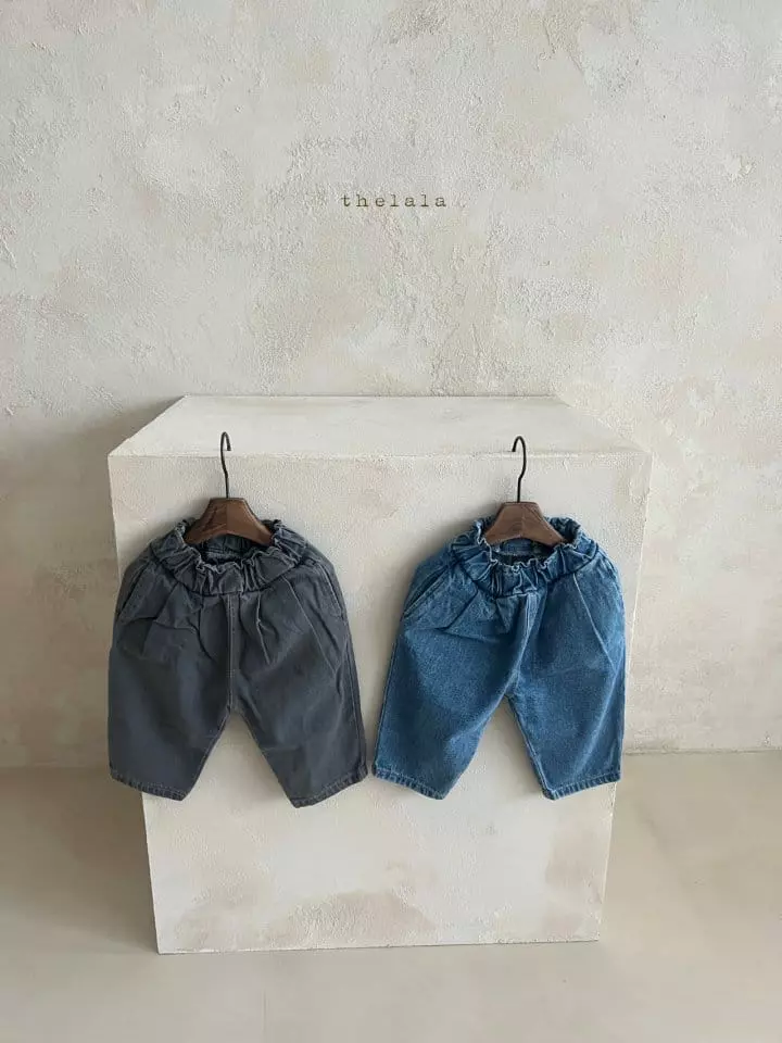 Lala - Korean Children Fashion - #prettylittlegirls - Fleece Jeans - 8