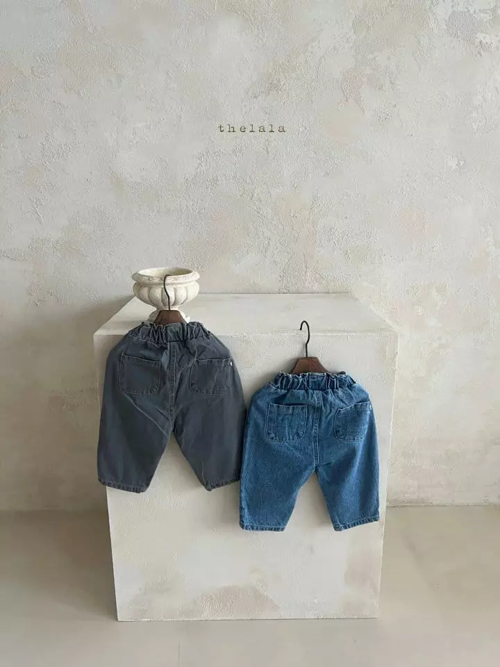 Lala - Korean Children Fashion - #stylishchildhood - Fleece Jeans - 11