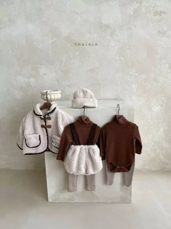 Lala - Korean Children Fashion - #toddlerclothing - Peanut Dungarees Pants - 2