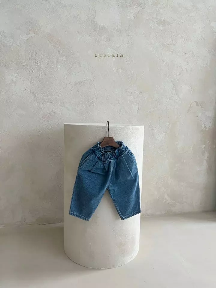 Lala - Korean Children Fashion - #toddlerclothing - Fleece Jeans - 10