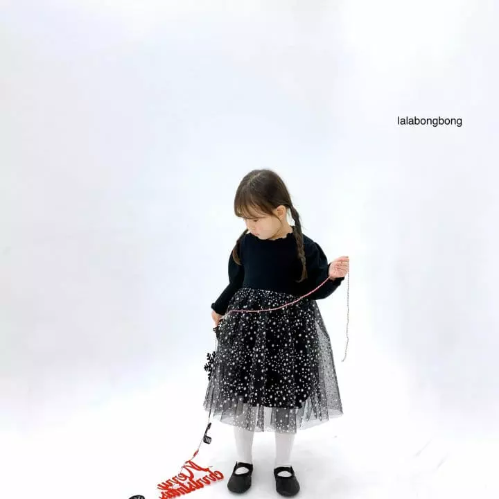 Lalabongbong - Korean Children Fashion - #childofig - Snow Flower Sha One-piece - 5