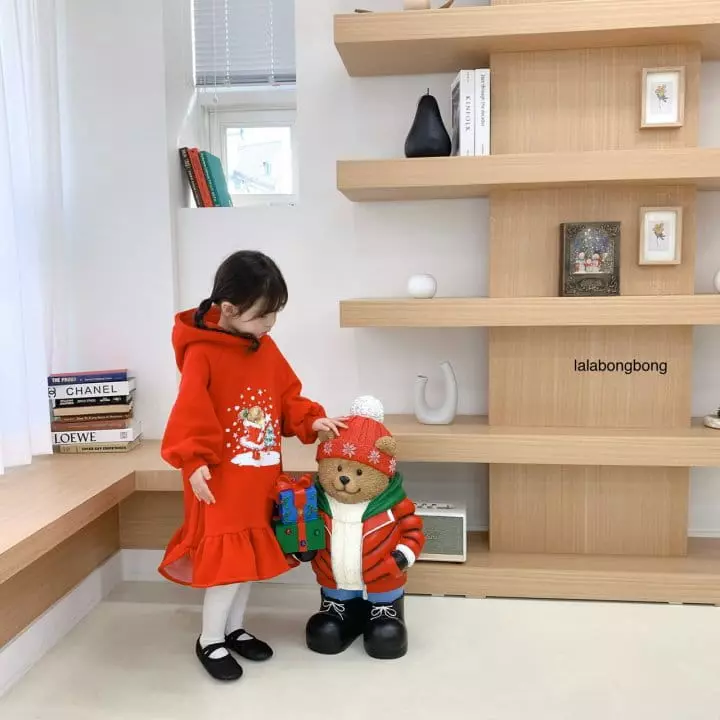 Lalabongbong - Korean Children Fashion - #childofig - Snow Girl One-piece - 4