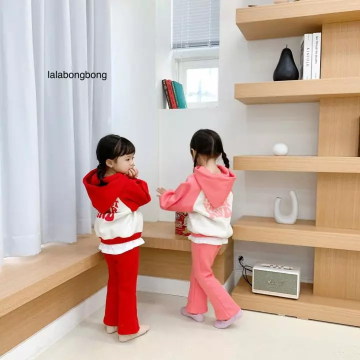 Lalabongbong - Korean Children Fashion - #childrensboutique - Mind Hoody Set - 9