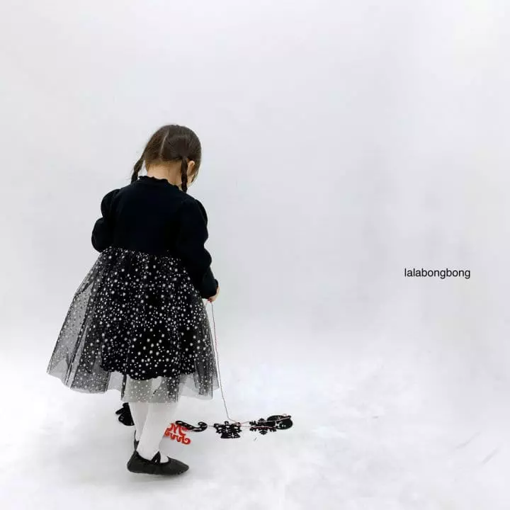Lalabongbong - Korean Children Fashion - #childrensboutique - Snow Flower Sha One-piece - 6