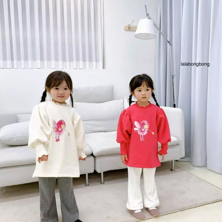 Lalabongbong - Korean Children Fashion - #designkidswear - Tinker Bell Long Tee - 3
