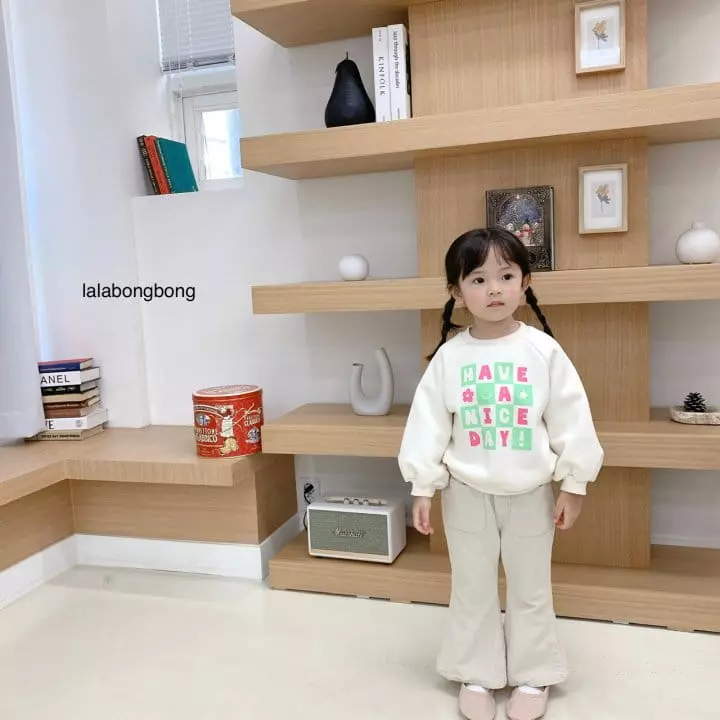 Lalabongbong - Korean Children Fashion - #designkidswear - Nice Day Sweatshirt - 2