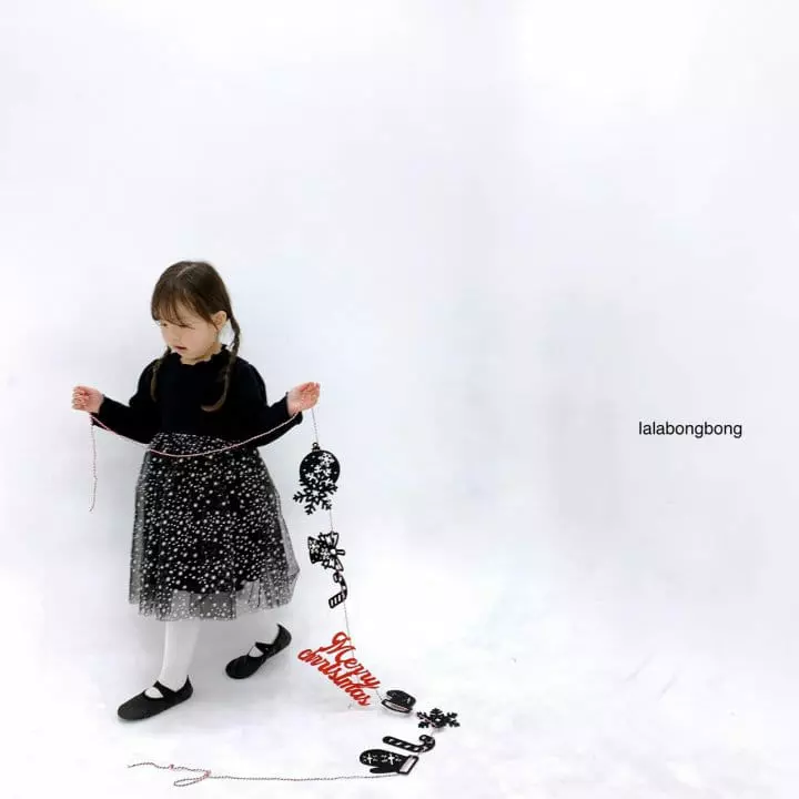 Lalabongbong - Korean Children Fashion - #discoveringself - Snow Flower Sha One-piece - 8