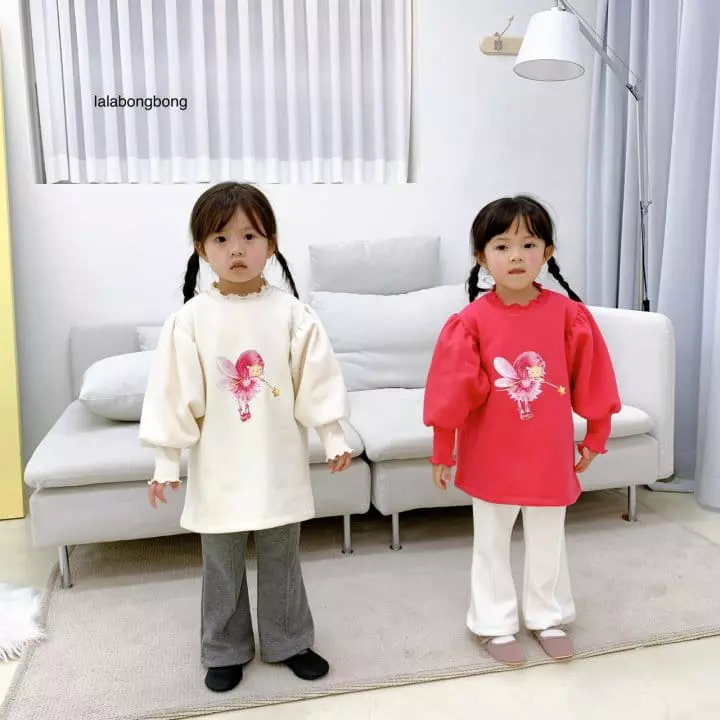 Lalabongbong - Korean Children Fashion - #designkidswear - Tinker Bell Long Tee - 4