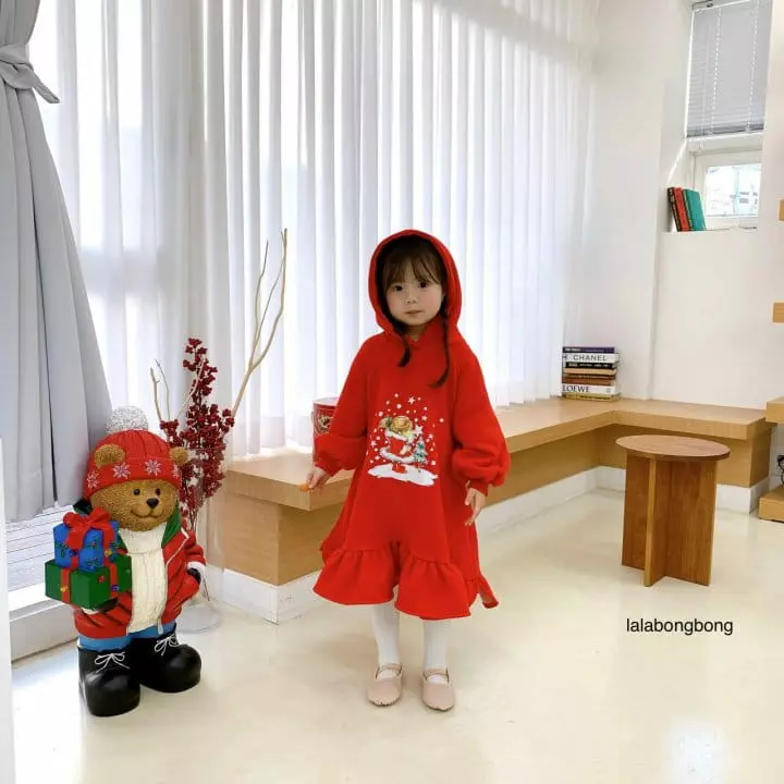 Lalabongbong - Korean Children Fashion - #fashionkids - Snow Girl One-piece - 8
