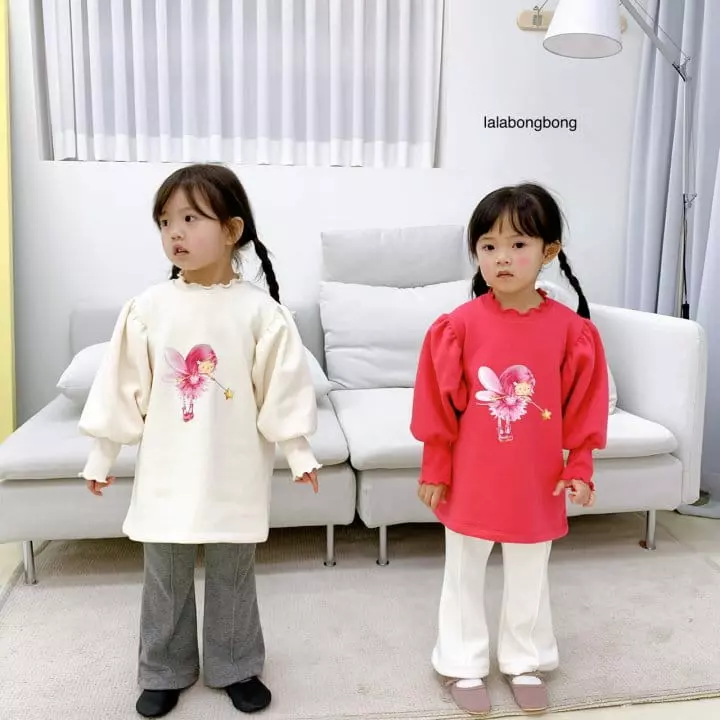 Lalabongbong - Korean Children Fashion - #fashionkids - Tinker Bell Long Tee - 5