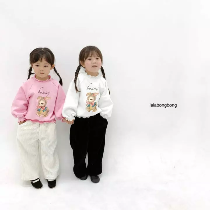 Lalabongbong - Korean Children Fashion - #fashionkids - Barnie Sweatshirt - 2
