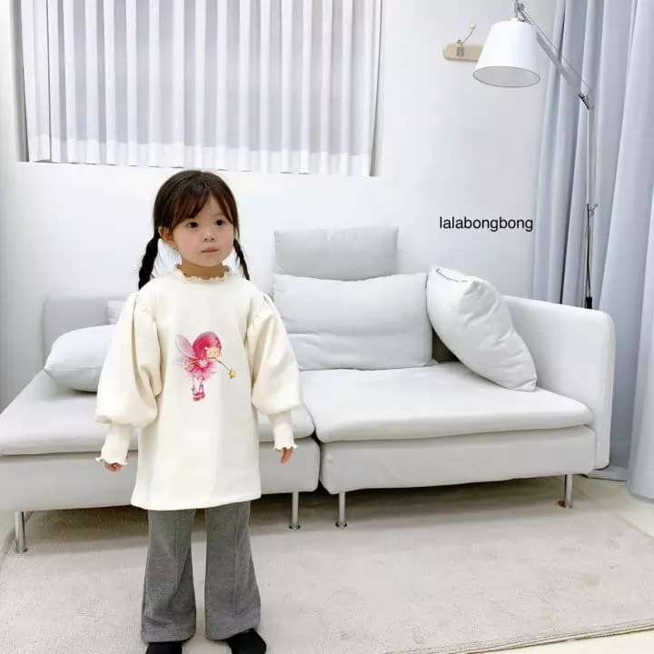 Lalabongbong - Korean Children Fashion - #kidsshorts - Tinker Bell Long Tee - 6