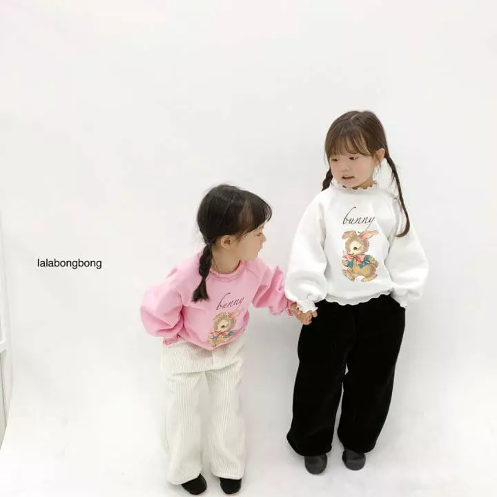 Lalabongbong - Korean Children Fashion - #kidsshorts - Barnie Sweatshirt - 3