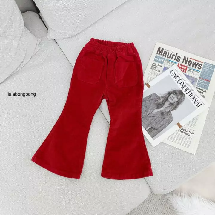 Lalabongbong - Korean Children Fashion - #kidsstore - Pocket Pants - 2