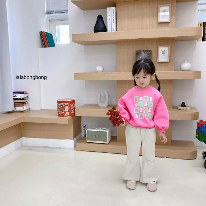 Lalabongbong - Korean Children Fashion - #littlefashionista - Nice Day Sweatshirt - 9