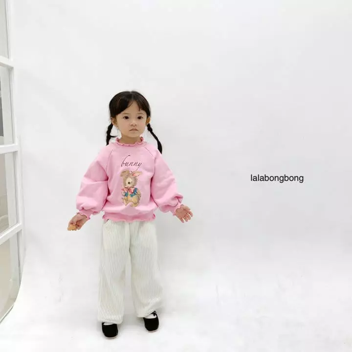 Lalabongbong - Korean Children Fashion - #littlefashionista - Barnie Sweatshirt - 7