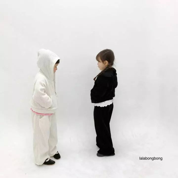Lalabongbong - Korean Children Fashion - #Kfashion4kids - Velvet Pants - 4