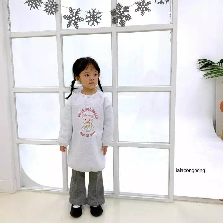 Lalabongbong - Korean Children Fashion - #magicofchildhood - Bear Long Tee - 12