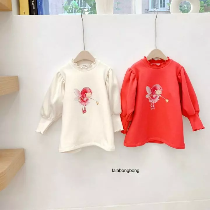 Lalabongbong - Korean Children Fashion - #minifashionista - Tinker Bell Long Tee - 12