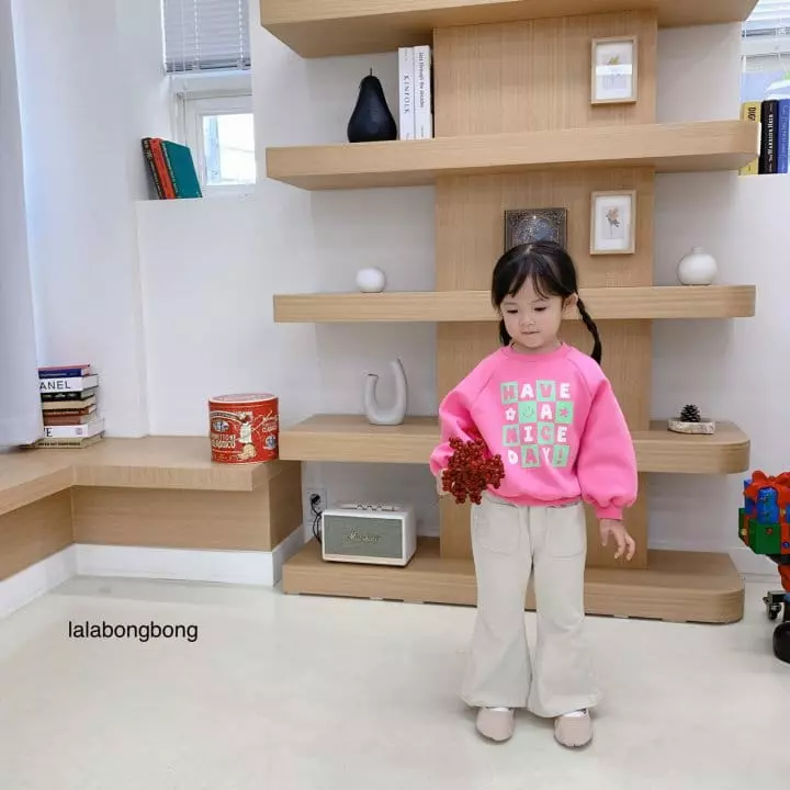 Lalabongbong - Korean Children Fashion - #prettylittlegirls - Nice Day Sweatshirt - 12