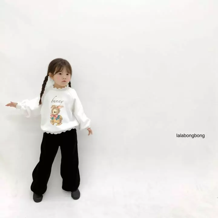 Lalabongbong - Korean Children Fashion - #prettylittlegirls - Barnie Sweatshirt - 10
