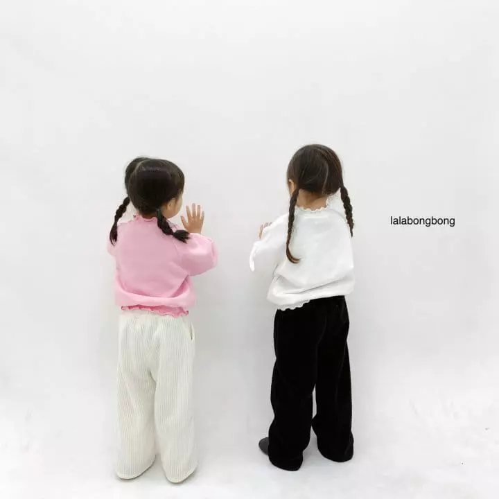 Lalabongbong - Korean Children Fashion - #todddlerfashion - Barnie Sweatshirt - 11