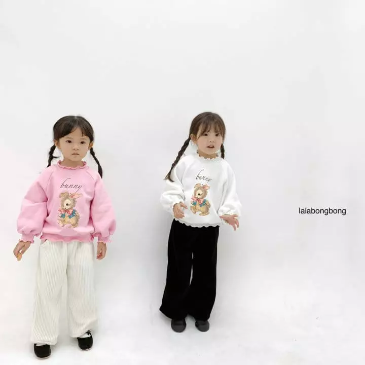 Lalabongbong - Korean Children Fashion - #todddlerfashion - Velvet Pants - 8