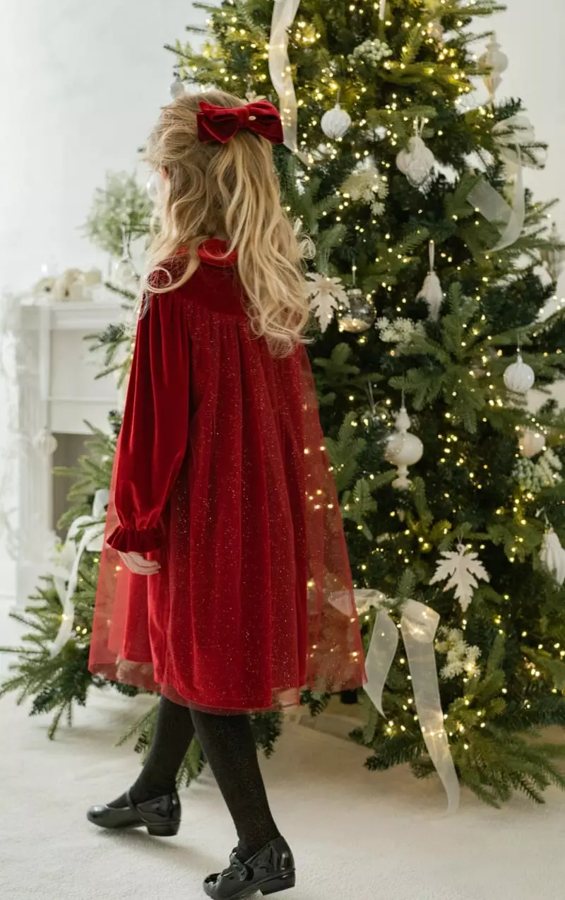 Le Bev - Korean Children Fashion - #childofig - Velvet One-piece - 11