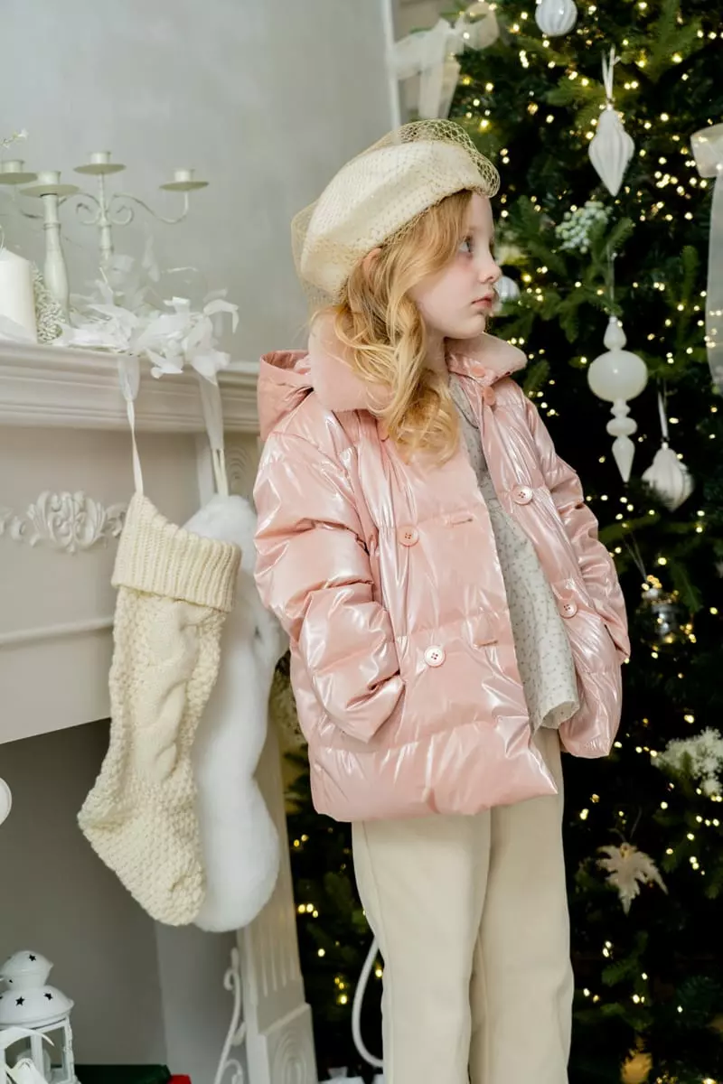 Le Bev - Korean Children Fashion - #kidsshorts - Brilly Down Jacket - 7