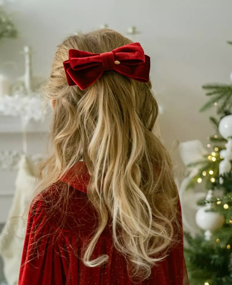 Le Bev - Korean Children Fashion - #minifashionista - Red Velvet Hairpin - 4