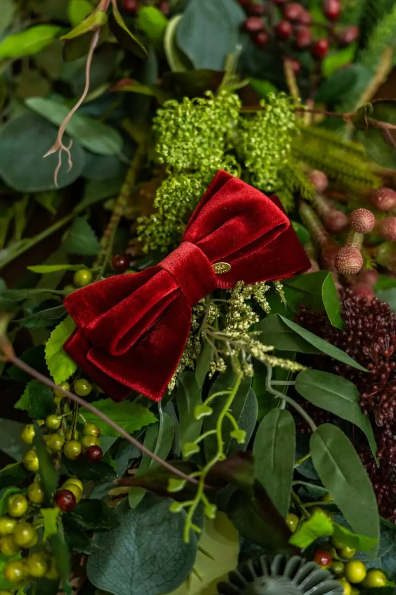 Le Bev - Korean Children Fashion - #todddlerfashion - Red Velvet Hairpin - 5