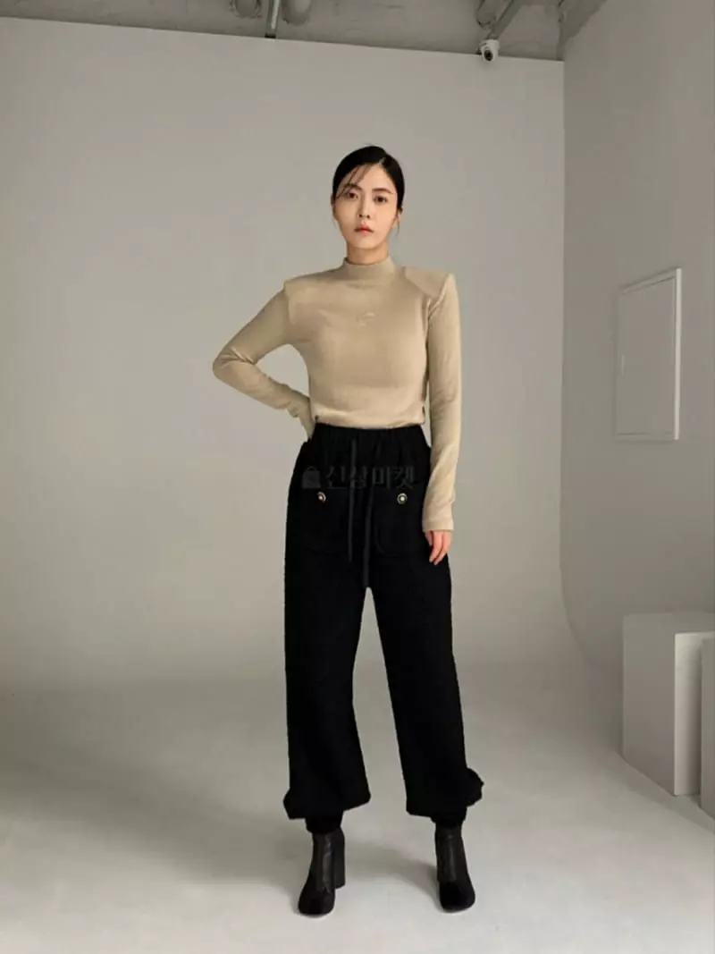 Le-Ppl - Korean Women Fashion - #momslook - Twid Pants - 7