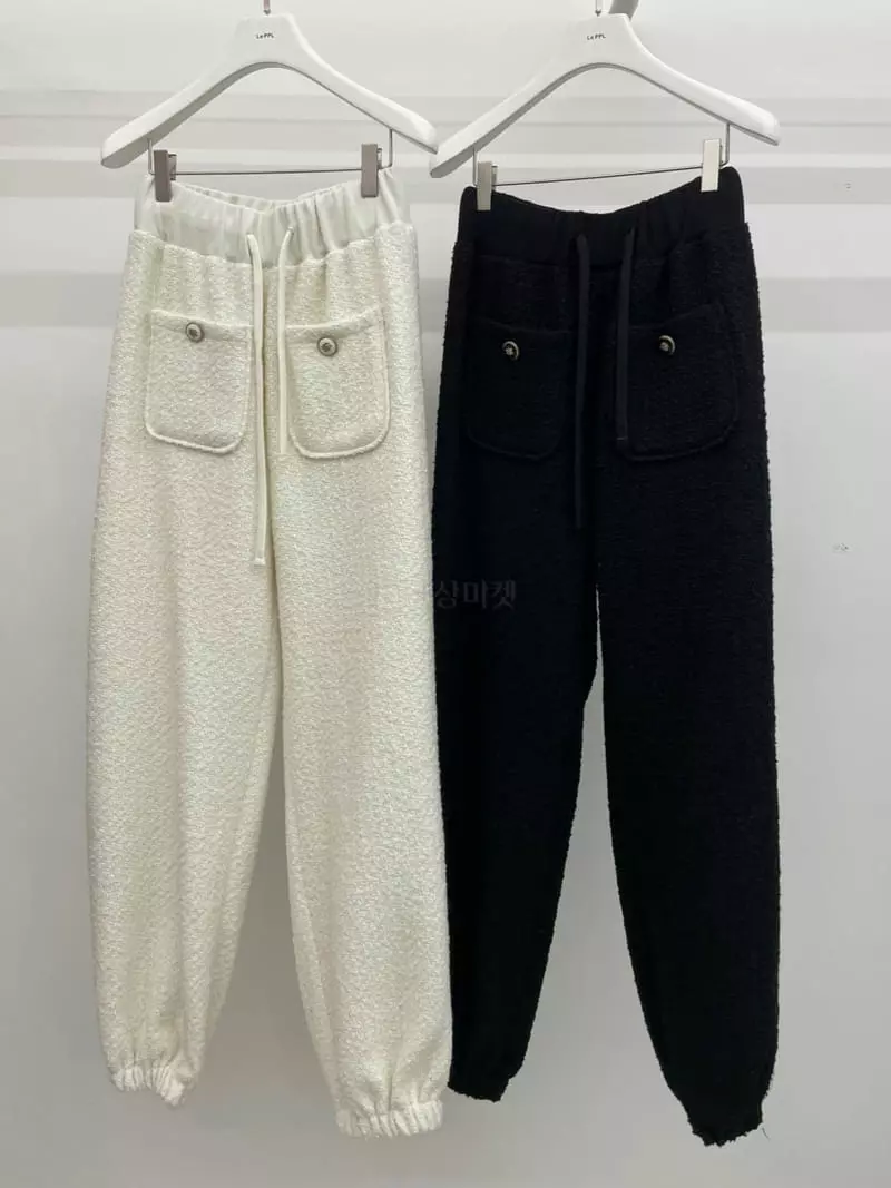 Le-Ppl - Korean Women Fashion - #momslook - Twid Pants - 9