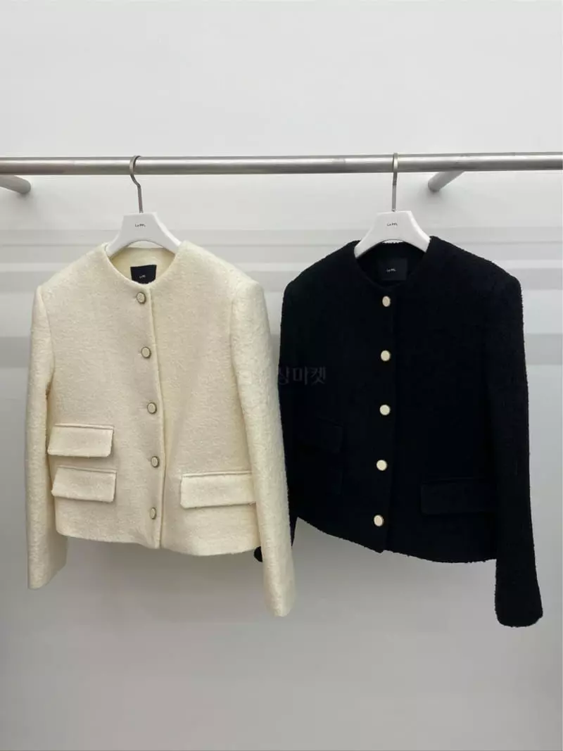 Le-Ppl - Korean Women Fashion - #momslook - Kate Twid Jacket - 10