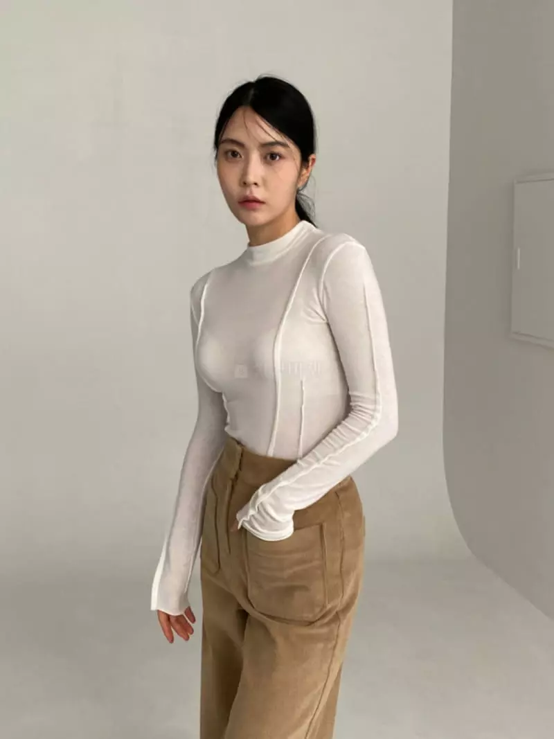 Le-Ppl - Korean Women Fashion - #momslook - Deco Tee - 3