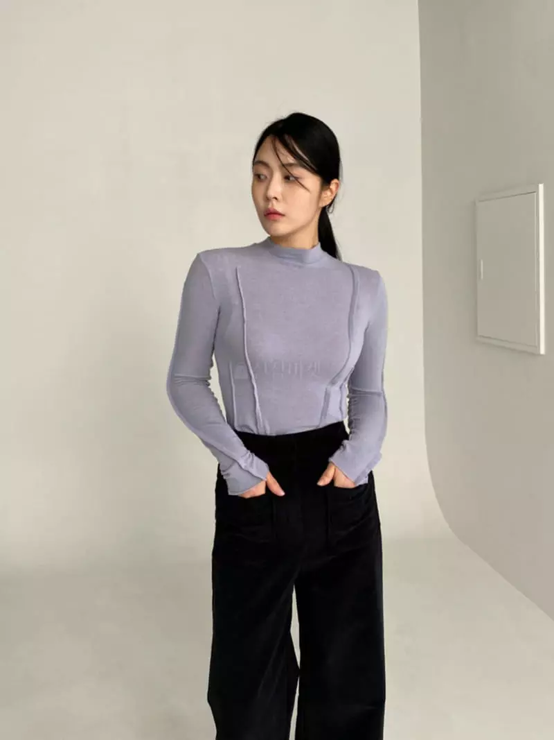 Le-Ppl - Korean Women Fashion - #momslook - Deco Tee - 7