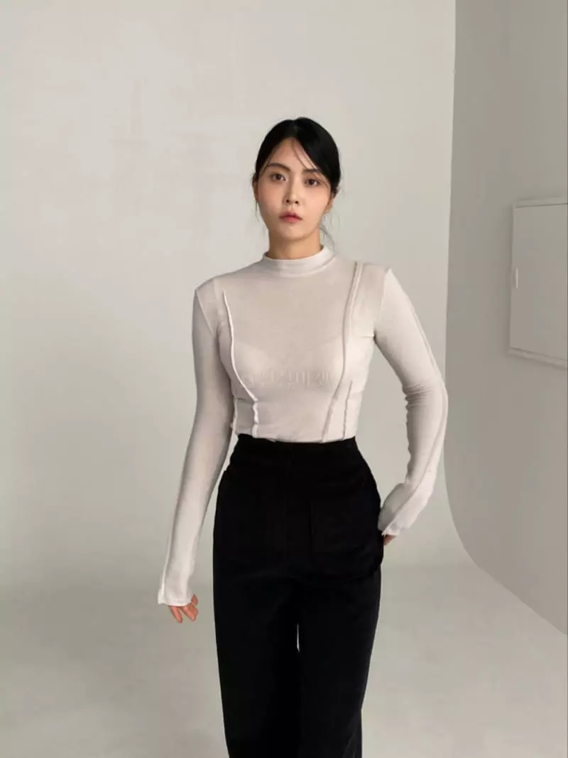 Le-Ppl - Korean Women Fashion - #momslook - Deco Tee - 9