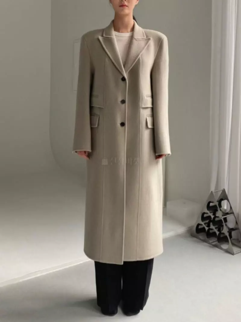Le-Ppl - Korean Women Fashion - #momslook - Way Hand Made Coat - 3