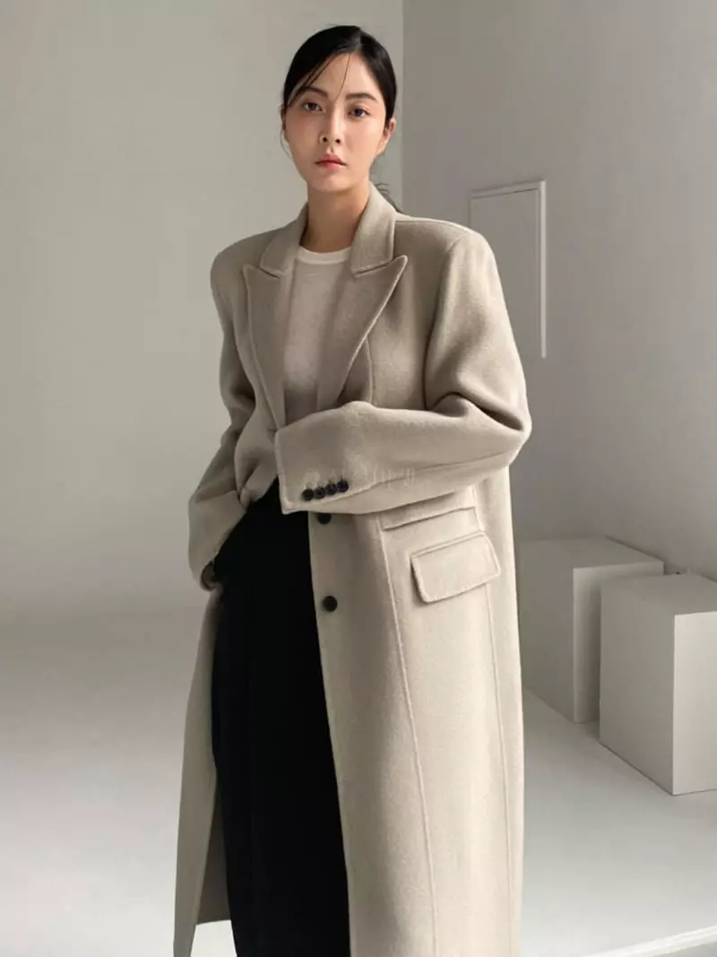 Le-Ppl - Korean Women Fashion - #momslook - Way Hand Made Coat - 5