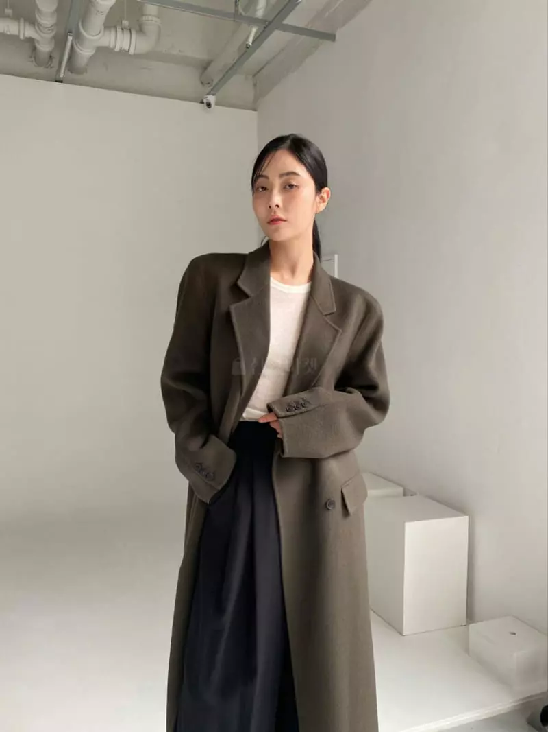 Le-Ppl - Korean Women Fashion - #momslook - Mood Handmade Coat - 5