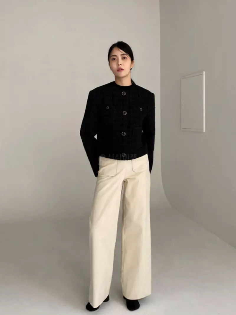 Le-Ppl - Korean Women Fashion - #pursuepretty - Twid Mini Jacket - 7