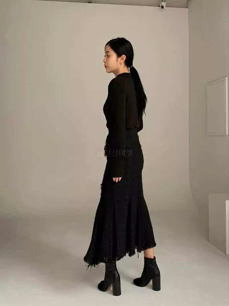 Le-Ppl - Korean Women Fashion - #restrostyle - Lolo Twid Skirt - 9