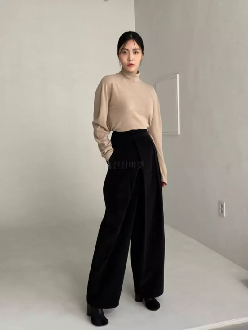 Le-Ppl - Korean Women Fashion - #restrostyle - Classic Pants - 4