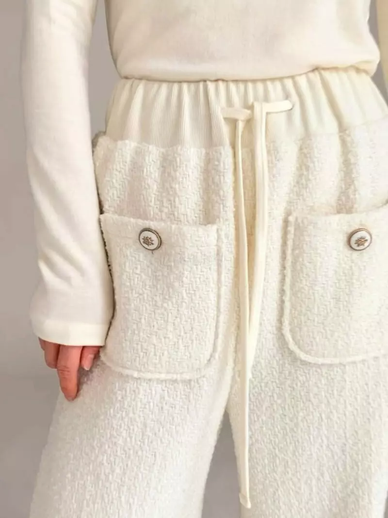 Le-Ppl - Korean Women Fashion - #shopsmall - Twid Pants - 2