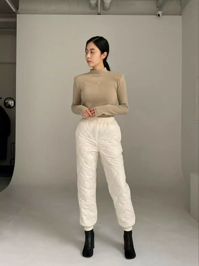Le-Ppl - Korean Women Fashion - #vintagekidsstyle - Wave Pants - 3
