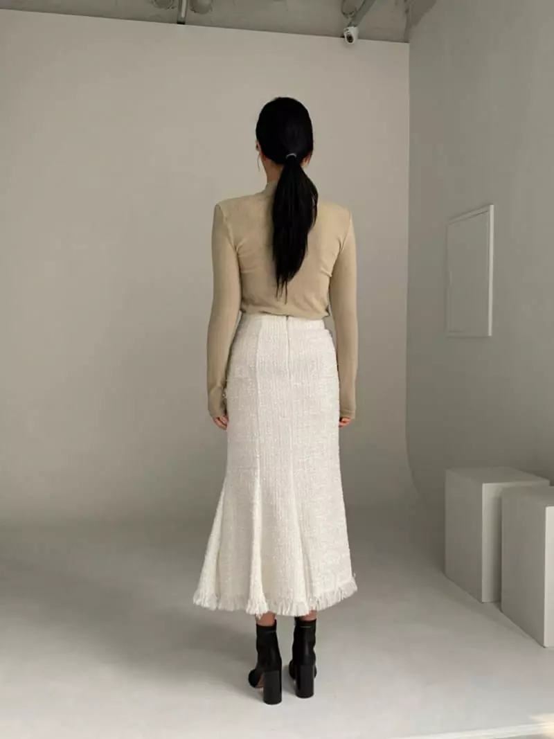 Le-Ppl - Korean Women Fashion - #womensfashion - Lolo Twid Skirt - 5