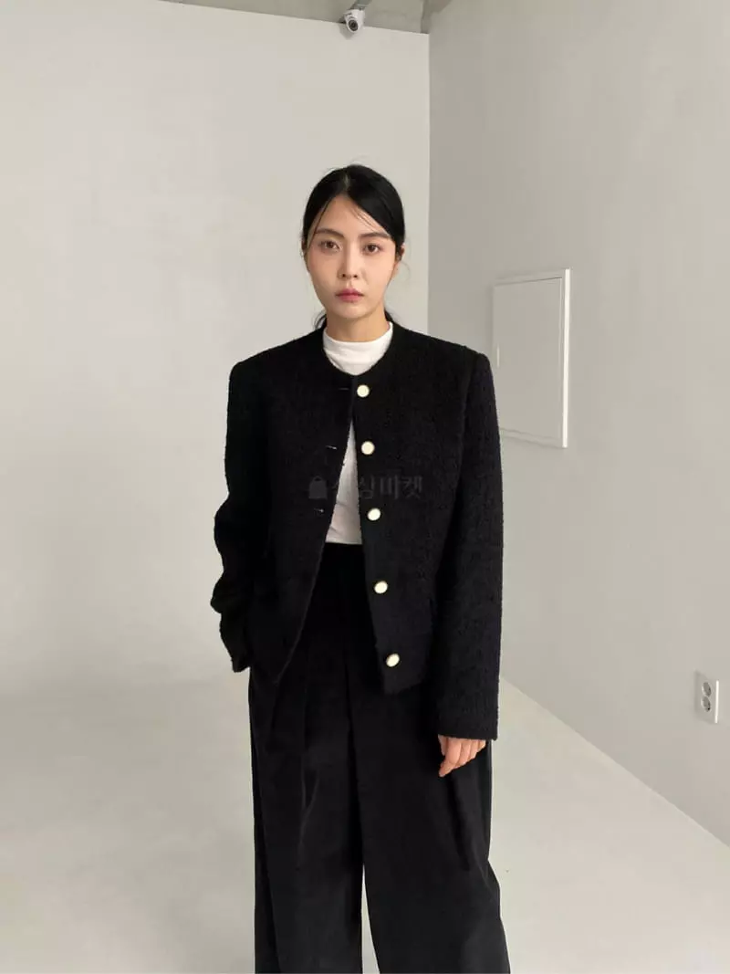 Le-Ppl - Korean Women Fashion - #womensfashion - Kate Twid Jacket - 7